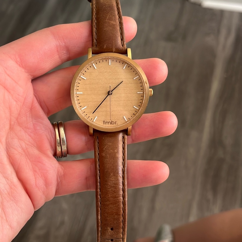 Beautiful wooden watch